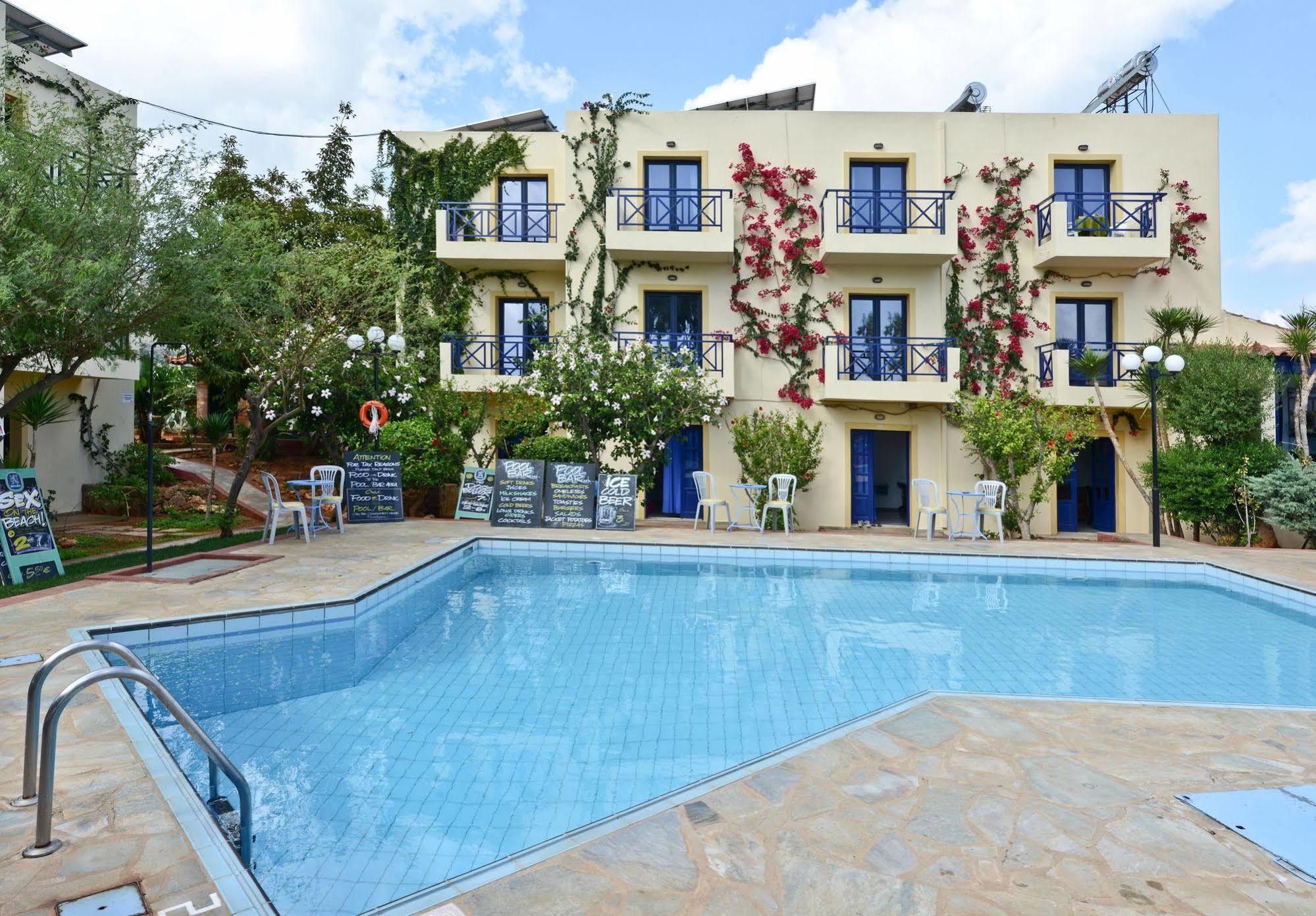 Milos Apartments Malia Exterior foto