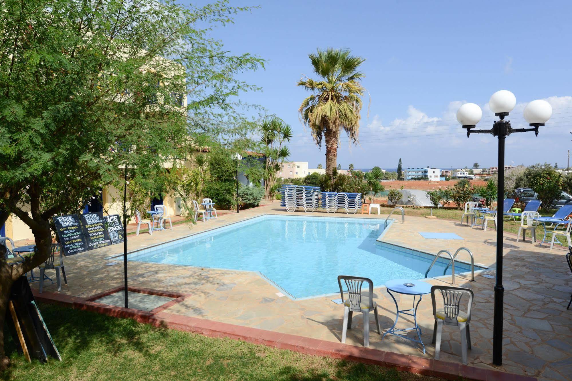 Milos Apartments Malia Exterior foto